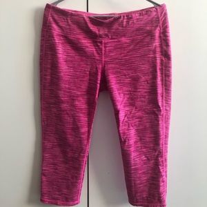 Pink Athleta capris